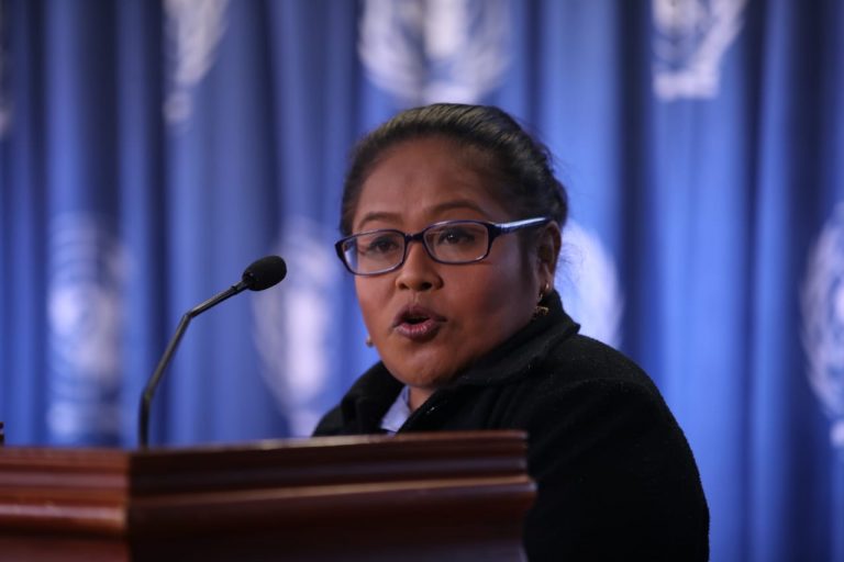 Sandra Sosa, Representante Residente Adjunta del PNUD en México.