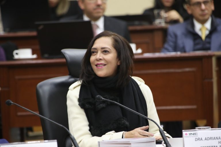 Consejera Electoral Adriana Favela