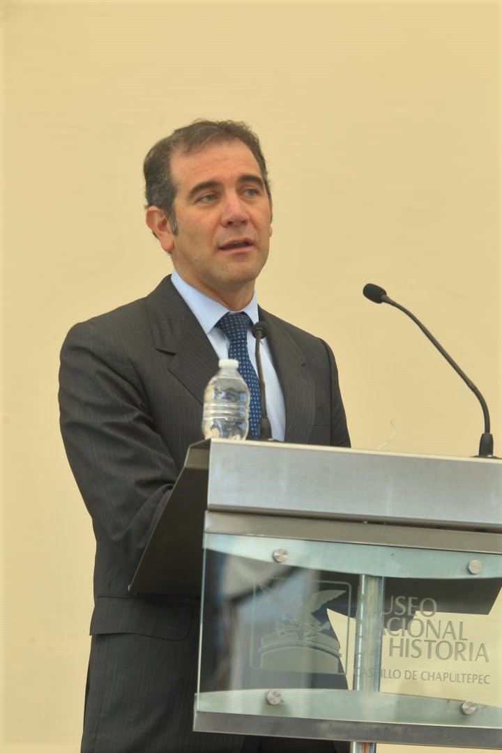 Lorenzo Córdova Vianello, Consejero Presidente del INE.