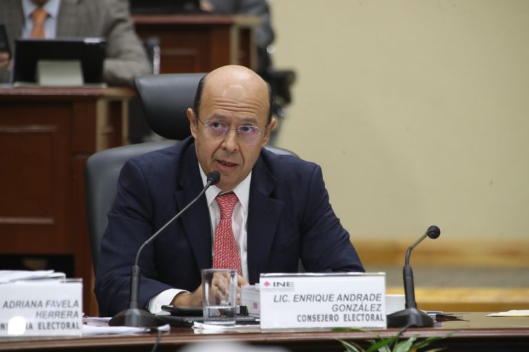 Enrique Andrade González, Consejero Electoral.
