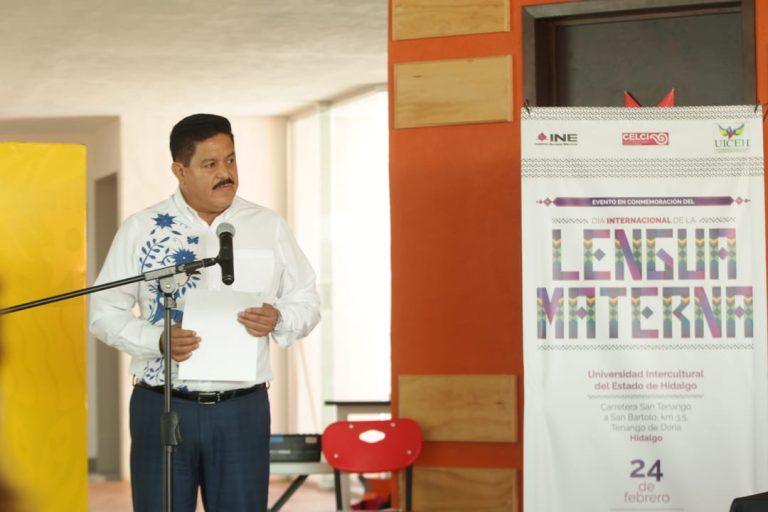 Miguel Ángel Ortega Sánchez, Director General del Centro Estatal de Lenguas y Culturas Indígenas de la UICEH