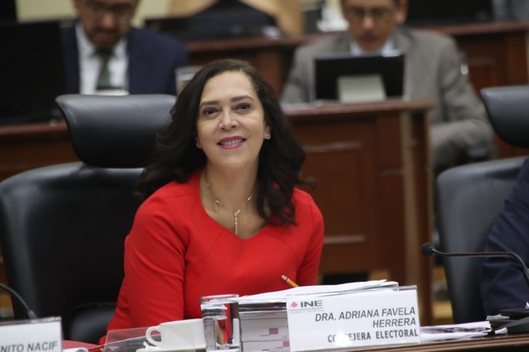 Adriana Favela Herrera, Consejera Electoral.