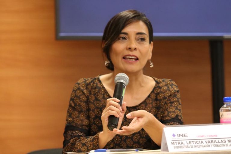 Leticia Varillas Mirón, Subdirectora de Investigación y Formación de la Unidad Técnica de Igualdad de Género y no Discriminación del INE.