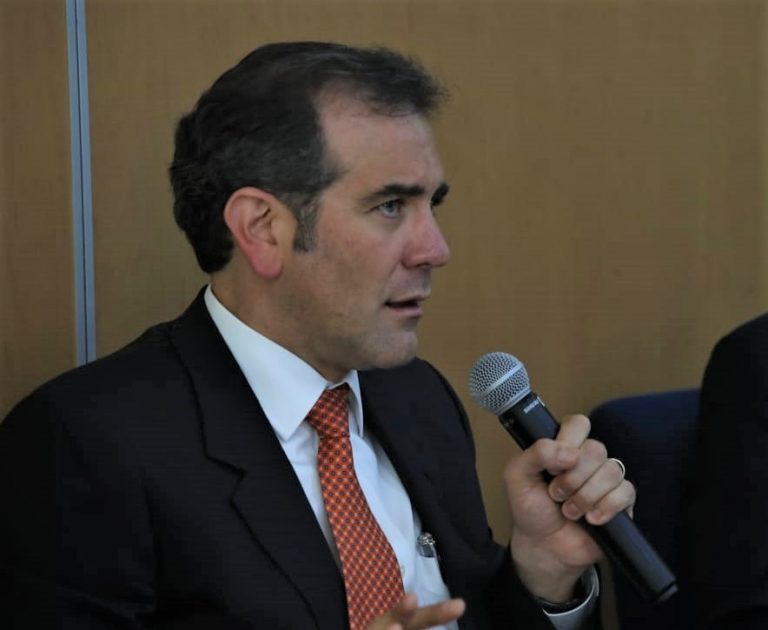 Lorenzo Córdova Vianello, Consejero Presidente del INE.