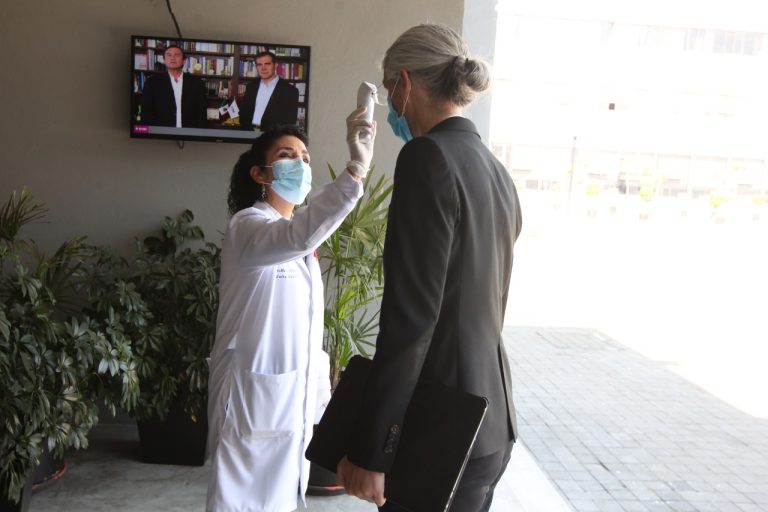 Medidas preventivas de sanitización para la Sesión de Consejo General