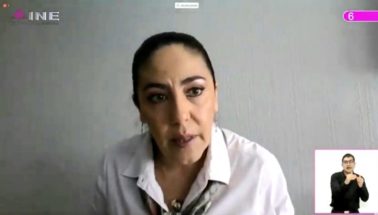 Claudia Zavala Pérez, Consejera Electoral.