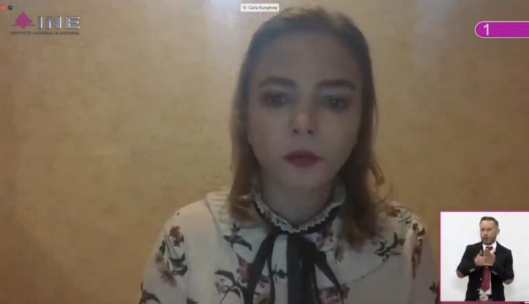 Carla Humphrey Jordán, Consejera Electoral.