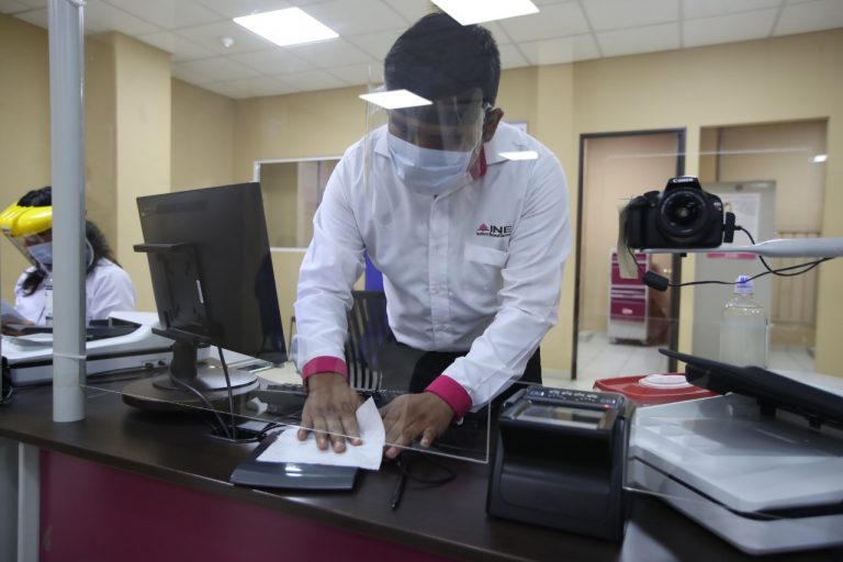 Reapertura de los módulos de atención ciudadana INE, atendiendo  las medidas del protocolo de sanidad por la pandemia de la Covid-19