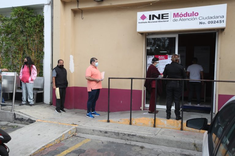 Reapertura de los módulos de atención ciudadana INE, atendiendo  las medidas del protocolo de sanidad por la pandemia de la Covid-19