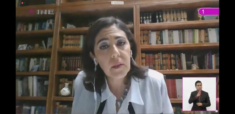 Claudia Zavala Pérez, Consejera Electoral.