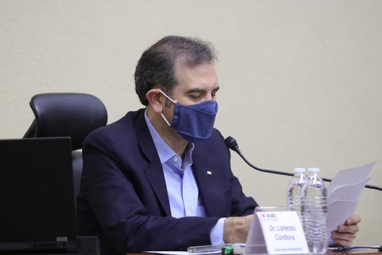 Lorenzo Córdova Vianello, Consejero Presidente.