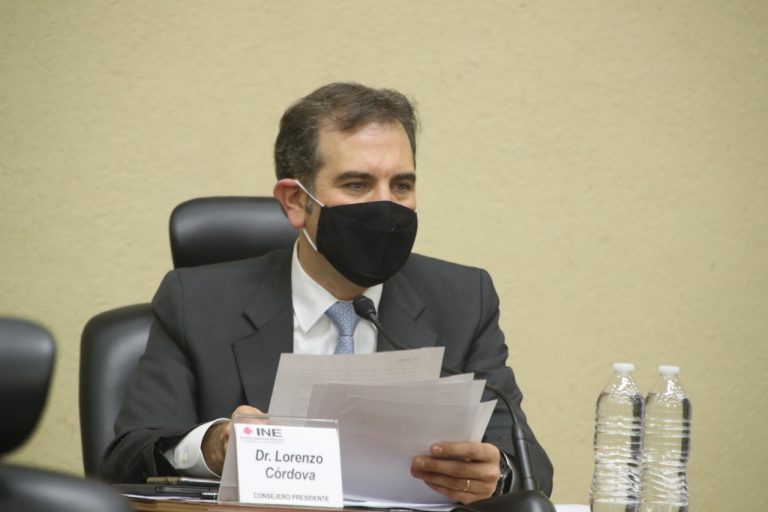 Lorenzo Córdova Vianello, Consejero Presidente.