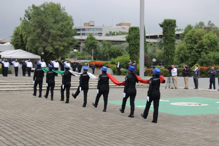 Ceremonia de Honores a la Bandera con motivo del Inicio del Proceso Electoral Federal 2020-2021