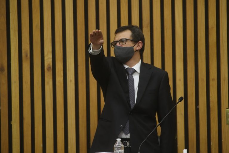 Luis Antonio González Roldan, Representante propietario del Partido Político Fuerza Social por México.