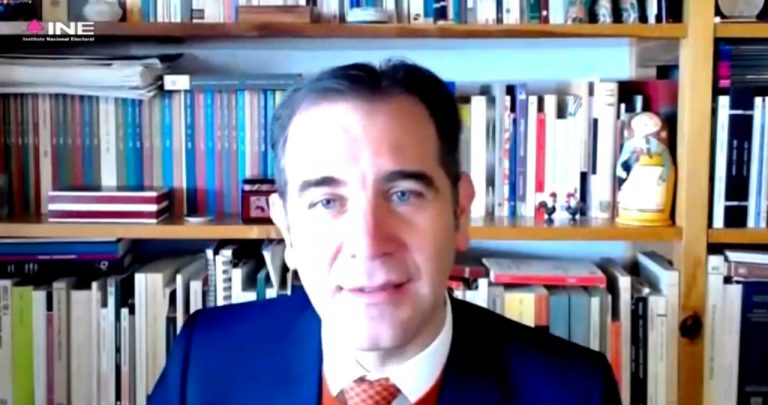 Lorenzo Córdova Vianello, Consejero Presidente del INE.