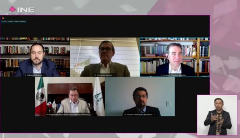 Firma de Convenio para la implementación del sistema del juicio en Línea, en los medios de impugnación en materia electoral en los que el INE sea autoridad responsable o vinculada.