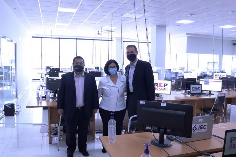 Reunión con Integrantes del OPLE del estado de Coahuila.