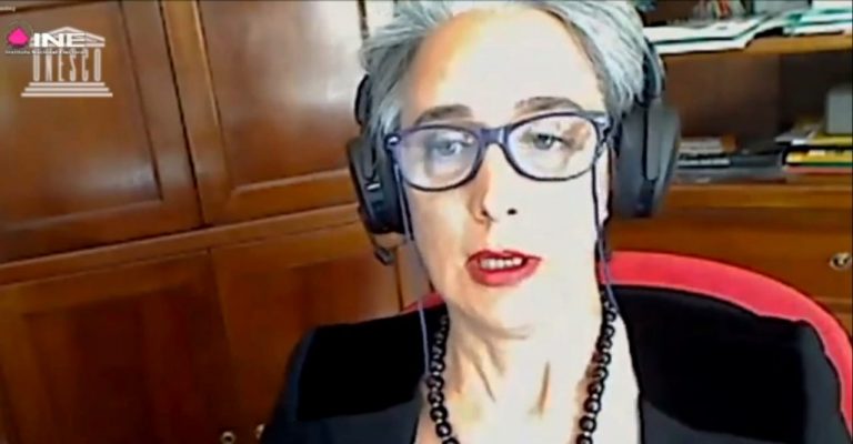 Mirta Lourenco, Jefa de la Seleeción de Desarrollo de Medios y Sociedad. UNESCO