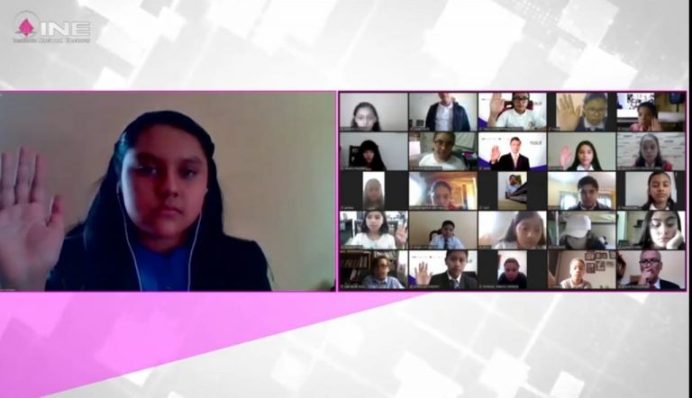 Anelis Franco, Secretaria Infantil de la Mesa Directiva.