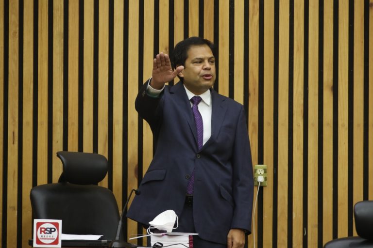 Toma de protesta de Carlos Alberto Ezeta Salcedo como representante ante el Consejo del Partido Político Nacional Redes Progresistas