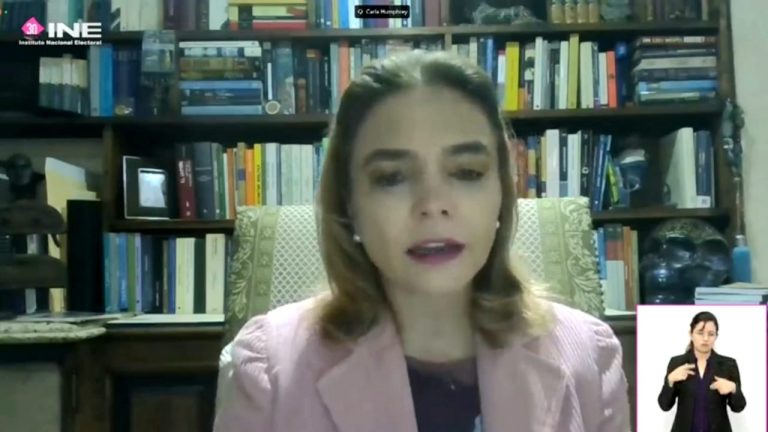 Carla Humphrey Jordan, Consejera Electoral del INE.