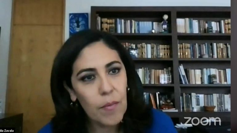 Claudia Zavala Pérez, Consejera Electoral del INE.