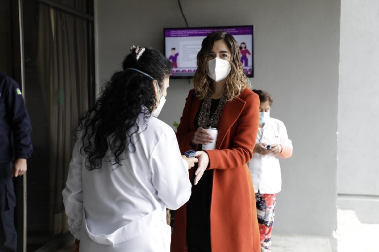 Se instaló filtro sanitario para todo el personal que trabaja en las Oficinas Centrales del Instituto.