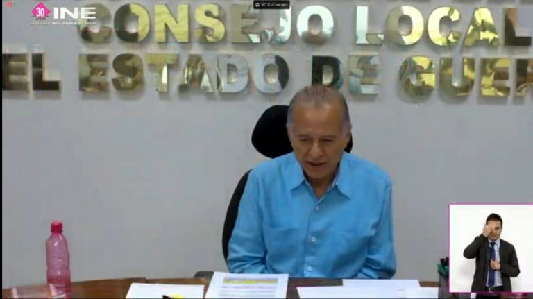 Dagoberto Santos Trigo, Vocal Ejecutivo de la Junta Local Ejecutiva del INE en Guerrero.