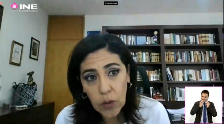 Claudia Zavala Pérez, Consejera Electoral del INE.