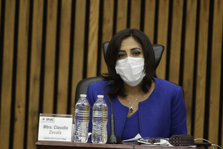 Claudia Zavala Pérez, Consejera Electoral.