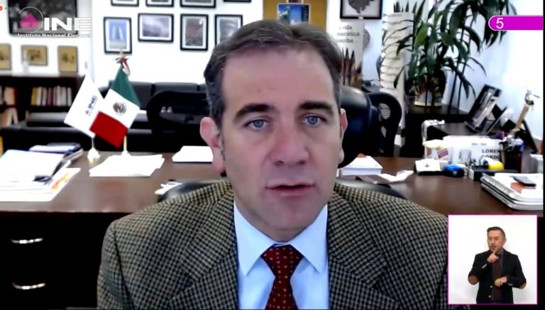 Lorenzo Córdova Vianello,  Consejero Presidente del INE.