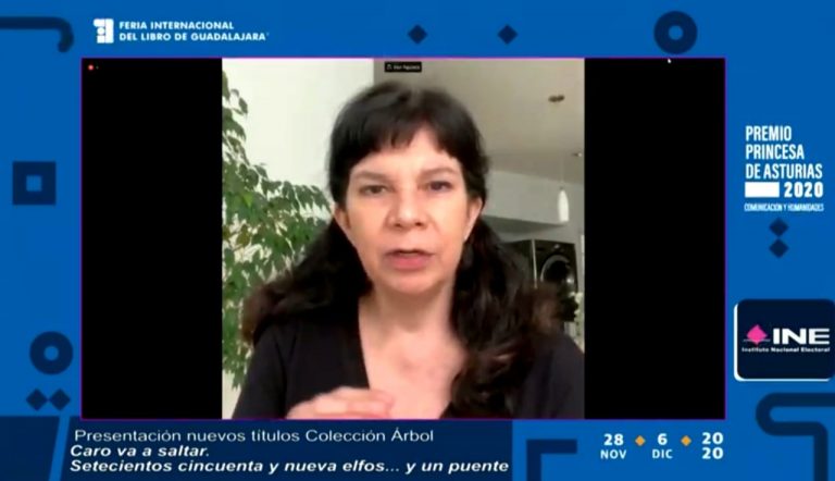 Flor Aguilera, Autora “Caro va a saltar”.