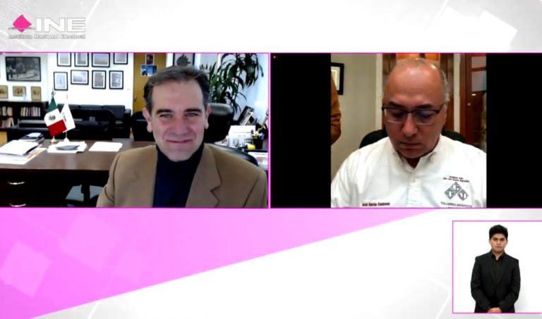 Firma de Colaboración Técnica que celebran El Instituto Nacional Electoral y Talleres Gráficos de México.