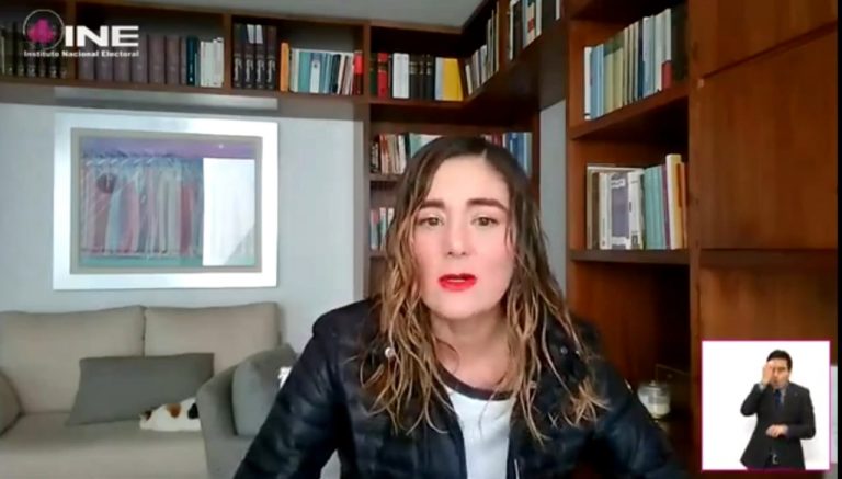 Dania Ravel Cuevas, Consejera Electoral y Presidenta de la Comisión de Reglamentos.