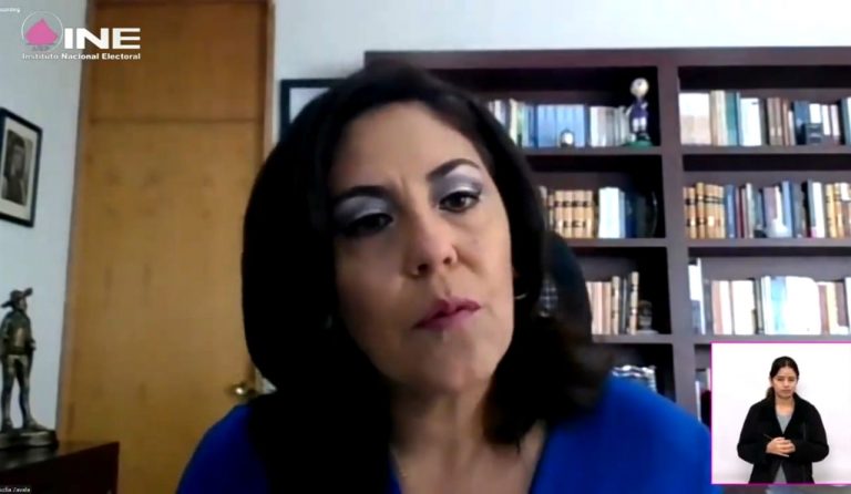 Claudia Zavala Pérez, Consejera Electoral del INE.