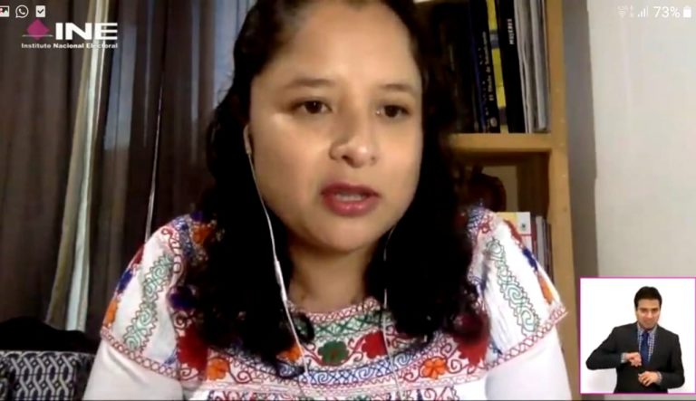 Zaira Alheli Hipólito López, Consejera Electoral y Presidenta de la Comisión de Educación Cívica y Participación Ciudadana del IEEPCO.