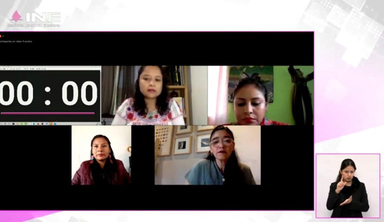 5° Conversatorio “Retos y perspectivas de la paridad. Reflexiones desde la mirada de las mujeres jóvenes indígenas y afroamericanas”.