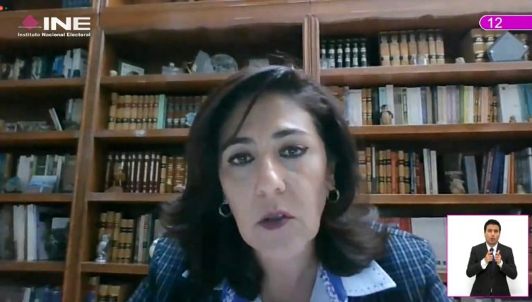 Claudia Zavala Pérez,  Consejera Electoral.
