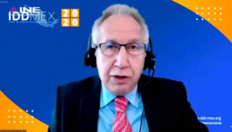 Hans-Hartwig Blomeier, Director de la Fundación Konrad Adenauer México.