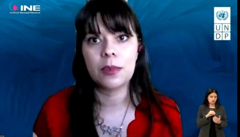 Sol Sánchez, Oficial Nacional de Género PNUD.