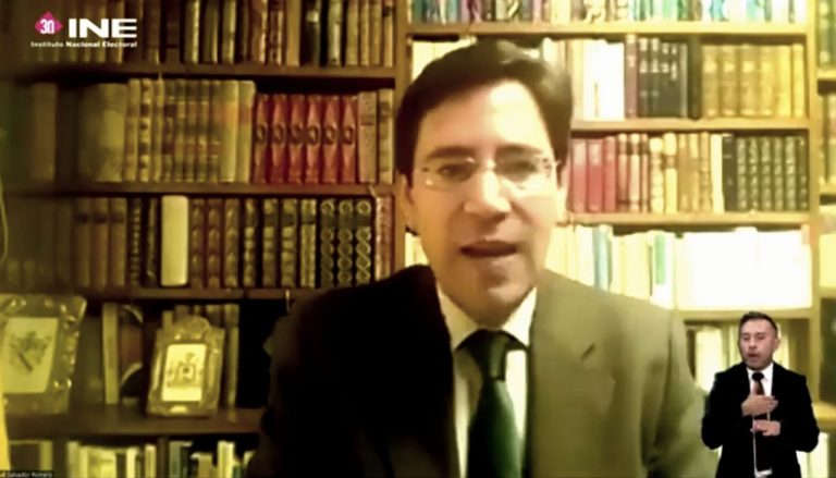 Salvador Romero, Presidente del Tribunal Supremo Electoral de Bolivia.