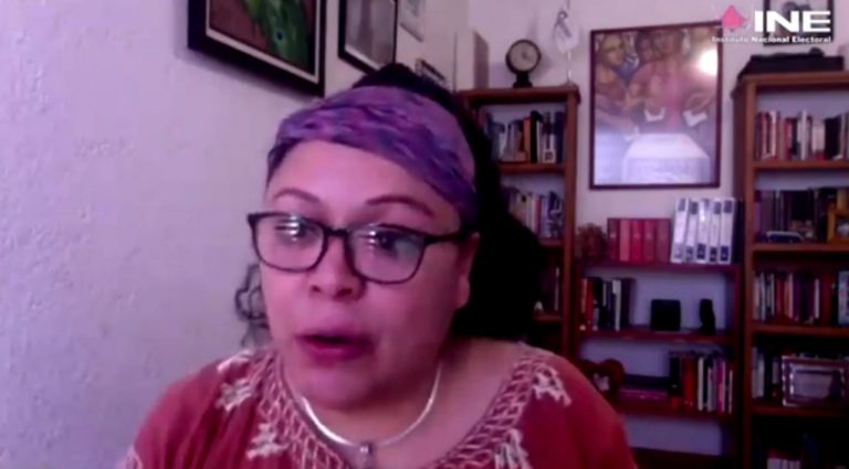 Carolina Del Ángel Cruz, Presidenta de la Comisión de Educación Cívica y Construcción de Ciudadanía Instituto Electoral de la Ciudad de México.