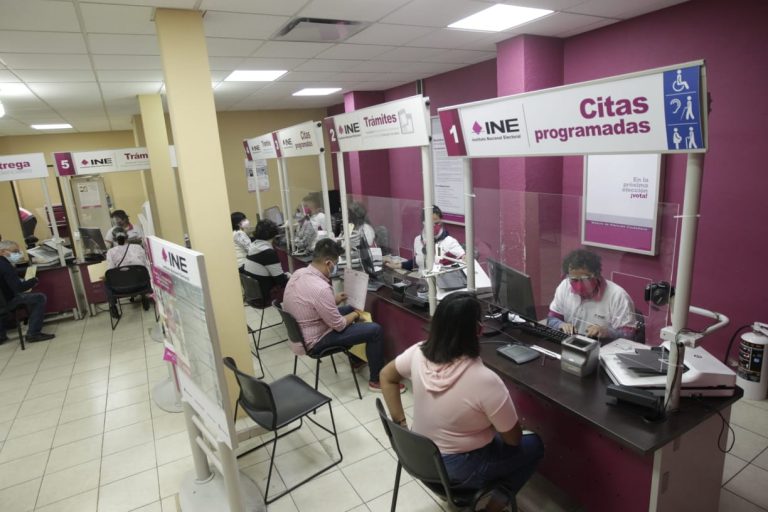 INE implementa medidas sanitarias en los MACs (Módulos de Atención Ciudadana) atendiendo a la situación de la pandemia y al término de plazos.