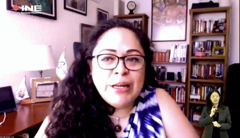 Carolina del Ángel Cruz, Consejera Electoral y Presidenta de la Comisión de Igualdad de Género y Derechos Humanos y de Asociaciones Políticas del IECM.