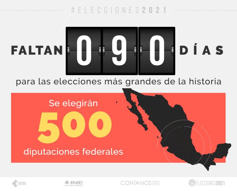 Faltan 90 días