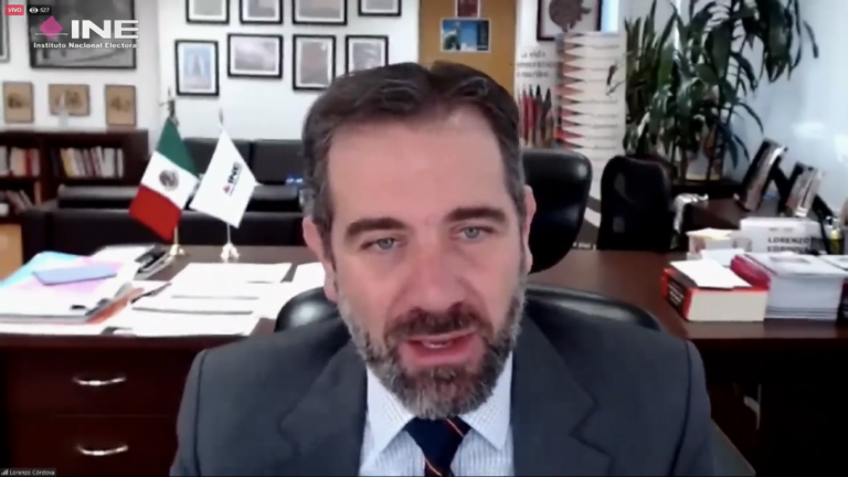 Lorenzo Córdova Vianello, Consejero Presidente del INE.