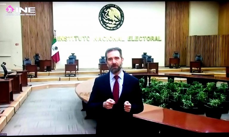 Lorenzo Córdova Vianello, Consejero Presidente del INE.