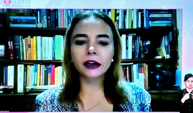 Carla Humphrey Jordan, Consejera Electoral  del INE.