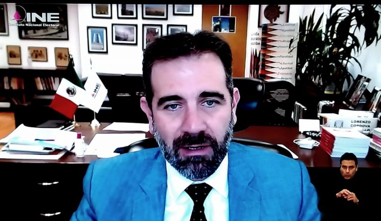 Lorenzo Córdova Vianello, Consejero Presidente del INE.