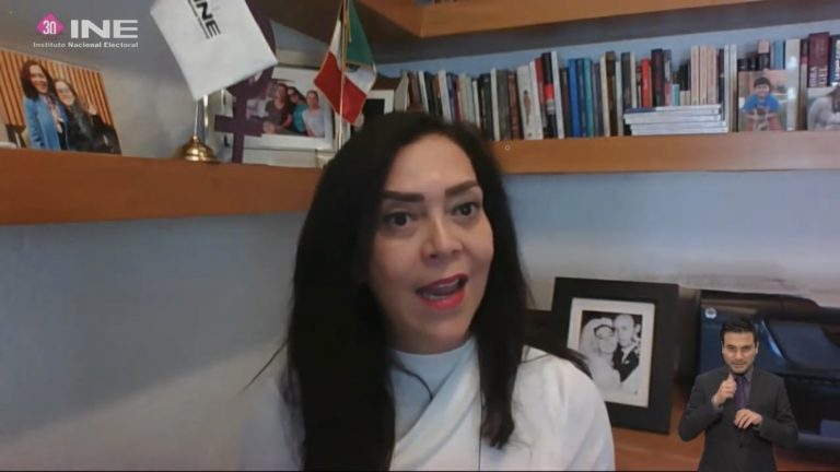 Adriana Favela Herrera, Consejera Electoral  e integrante de la Comisión de Igualdad de Género y No Discriminación del INE.